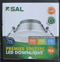 LED 3 X SAL PREMIER S9073TC/DP (13W/18W) IP64 Dimmable LED DOWNLIGHT.  QTY: 3