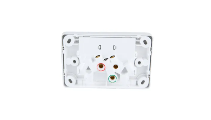 x30 CLIPSAL C2024-WE Twin Switch Socket Outlet - White 10A 250V -Australian Made