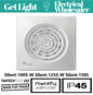Fantech Trade Silent 100/125/150 Ultra Quiet Axial Fan