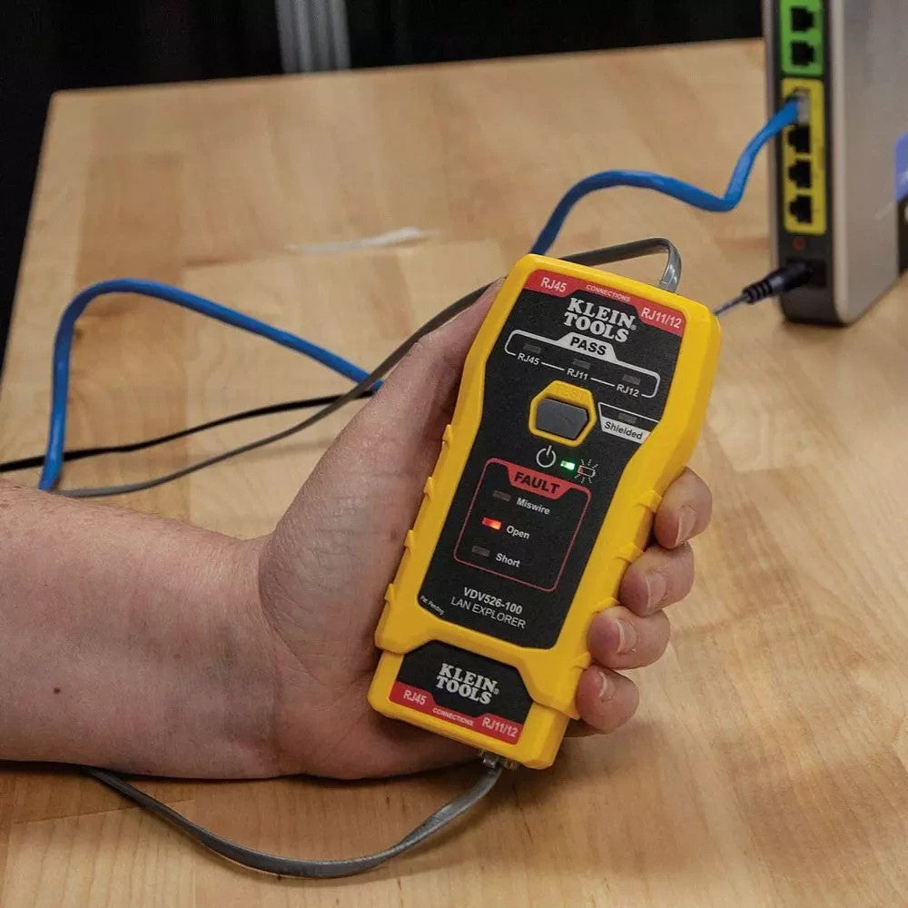 Klein Tools Network LAN Cable Tester, VDV Tester, LAN Explorer +RemoteVDV526-100