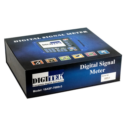 DIGITEK 18ASF-7000v3 Digital TV and Satellite Signal Meter DVB-S, DVB-S2 & DVB-T