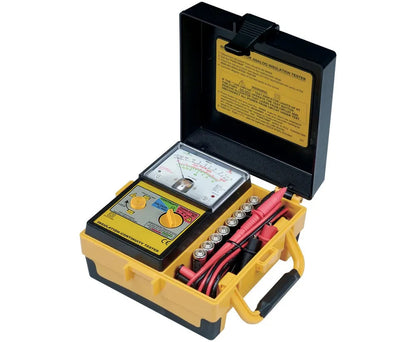 CABAC - T1800 Analogue Insulation Tester Megger -  CATIII - 500V