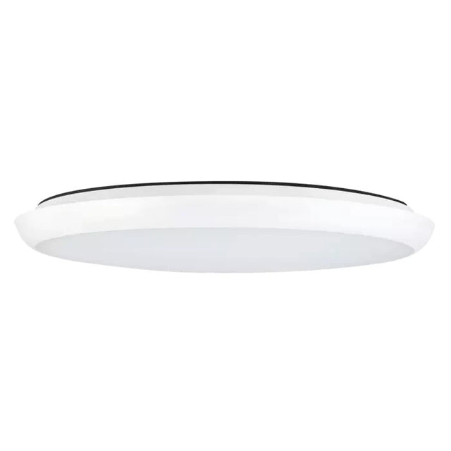 SAL National SL2105/30TC 30W LED oyster disc, dimmable, tri-colour, IP54, 300mm