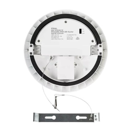 SAL National Led Oyster Disc 25W Ctc 300Mm O/D White - SL2105/30TC