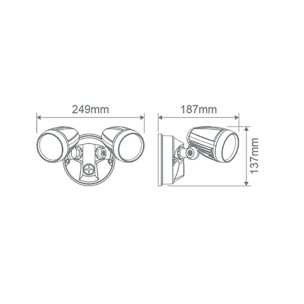 Domus 25061 Muro-Pro-30 spotlight - image 2