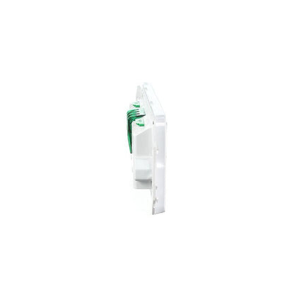 Clipsal 3015/4-VW Iconic Quad Switched Socket Outlet 10A 250V Vivid White