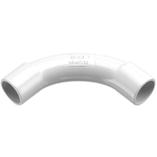 Clipsal 247/40 PVC Conduit Solid Bend 40mm Grey