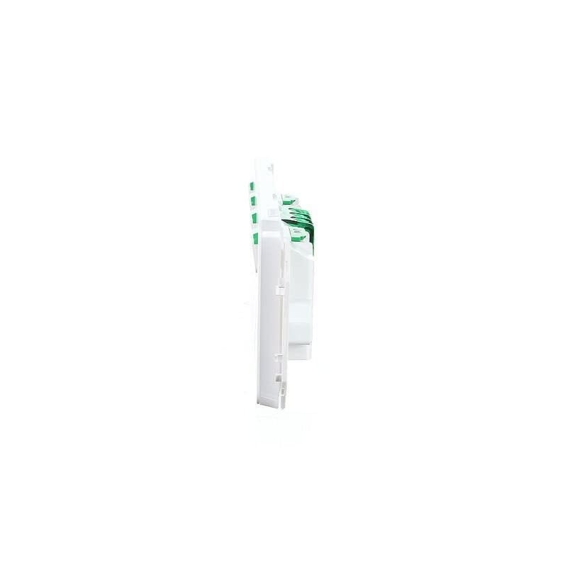 Clipsal 3015/4-VW Iconic Quad Switched Socket Outlet 10A 250V Vivid White