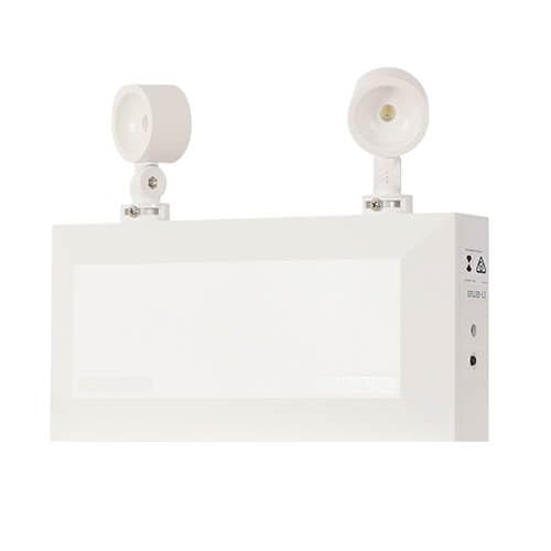 Clevertronics EFLLED-LI Supalite LED Twin Spotlight Emergency Flood Light Lithium