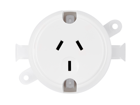 Energetic Surface Socket Outlet 10Amp