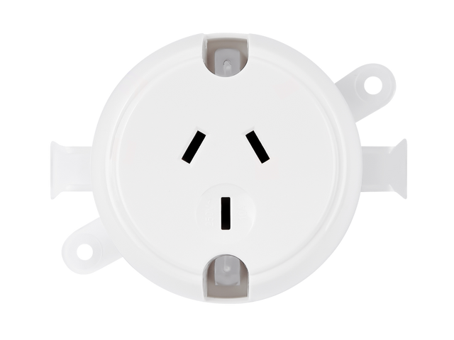 Energetic 10A surface socket outlet