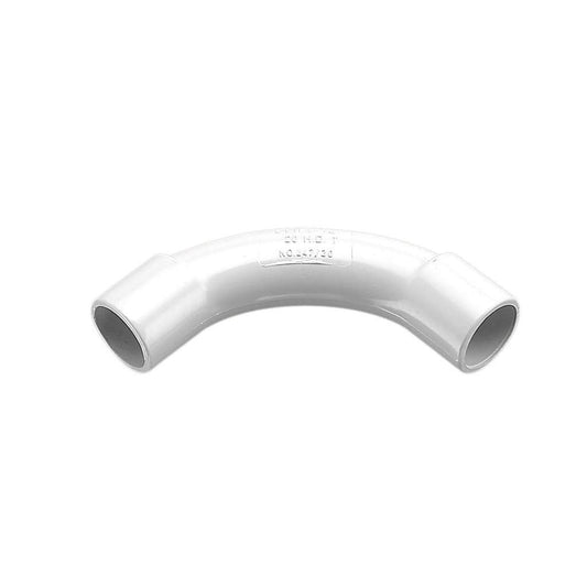 Clipsal 247/20 PVC Conduit Solid Bend 20mm Grey