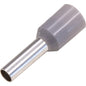 Cabac BLP250 Boot Lace Pin Ferrule Grey 2.5mm - 100 Pack