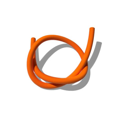 AussieDuct MC20OR Heavy Duty Corrugated Conduit 20mm Orange 10 Metres
