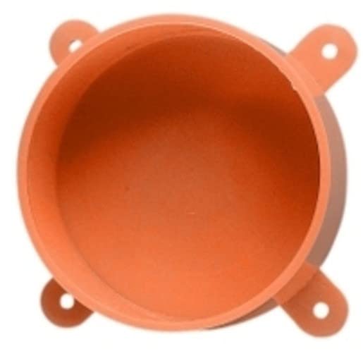 Clipsal 240TL PVC Round Junction Box Lid with Lug Orange