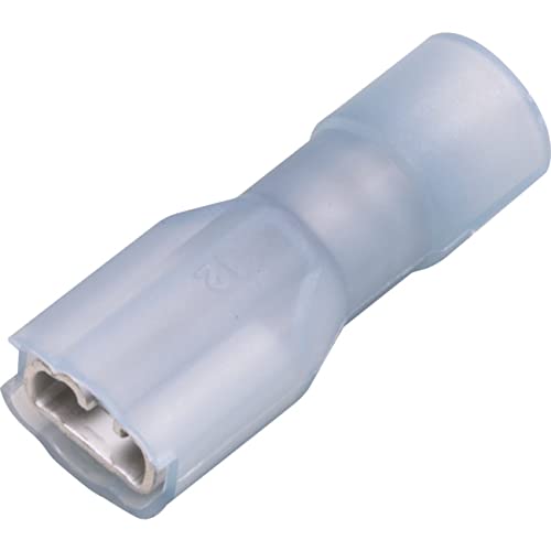 Cabac FIQC2-4.8 Female Insulated Quick Connect Terminal Blue 4.8mm 1-2.5mm - 50 Pack