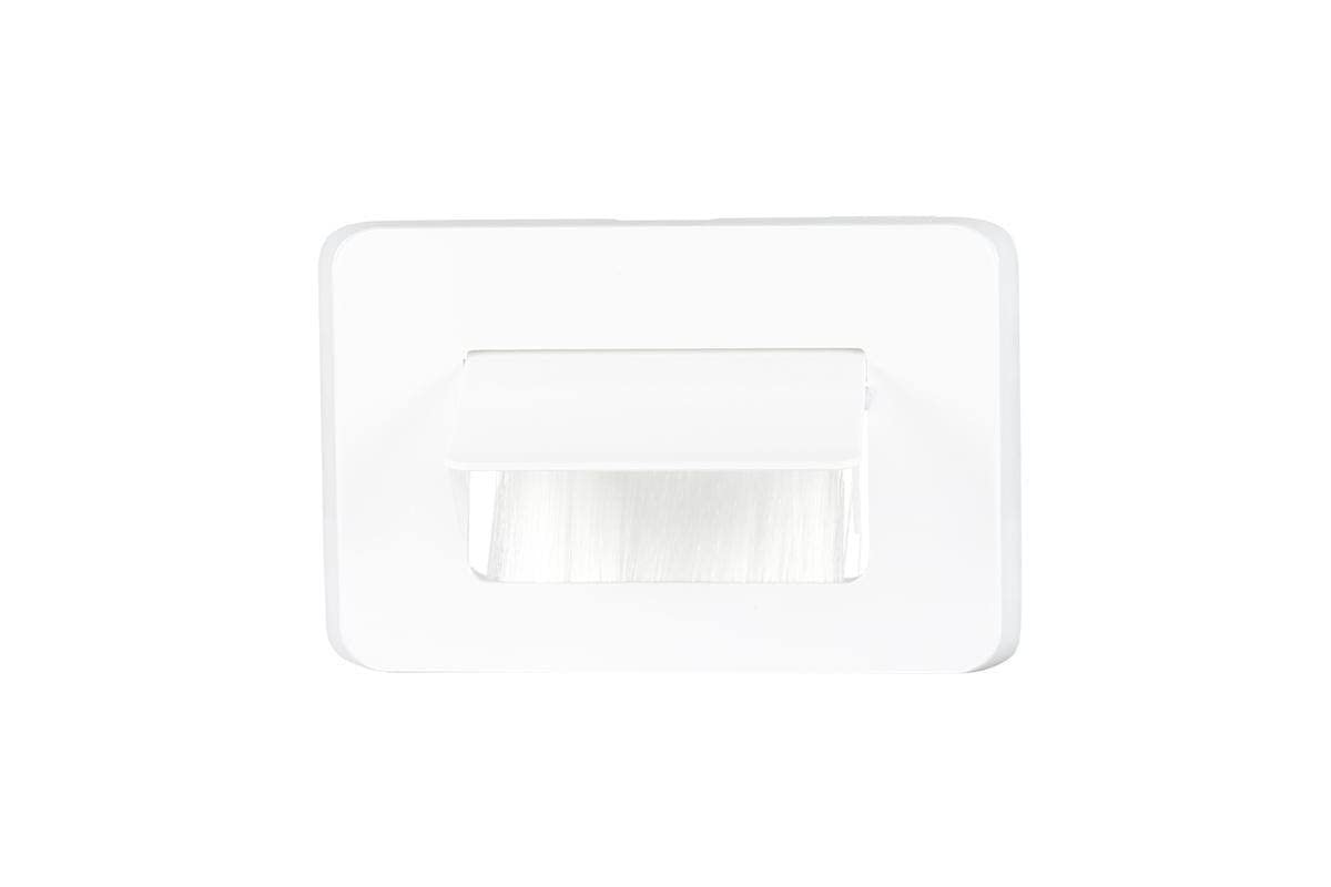 Clipsal 3040CEP-VW Iconic Cable Entry Plate Horizontal Mount Vivid White