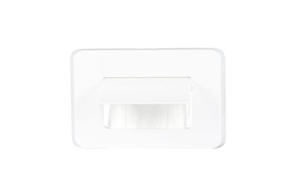 Clipsal 3040CEP-VW Iconic Cable Entry Plate Horizontal Mount Vivid White