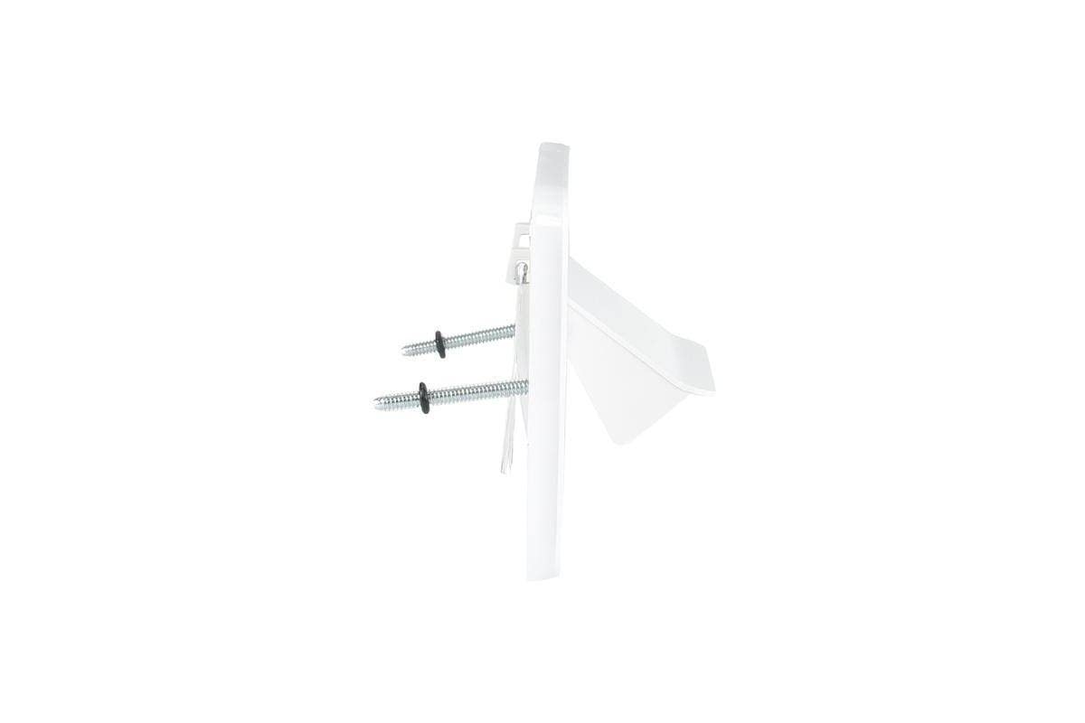 Clipsal 3040CEP-VW Iconic Cable Entry Plate Horizontal Mount Vivid White