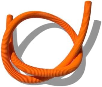 AussieDuct MC25OR Heavy Duty Corrugated Conduit 25mm Orange 10 Metres