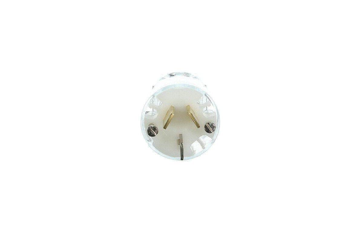 Clipsal 1439/20 3 Pin Plug Top 20A 250V Transparent