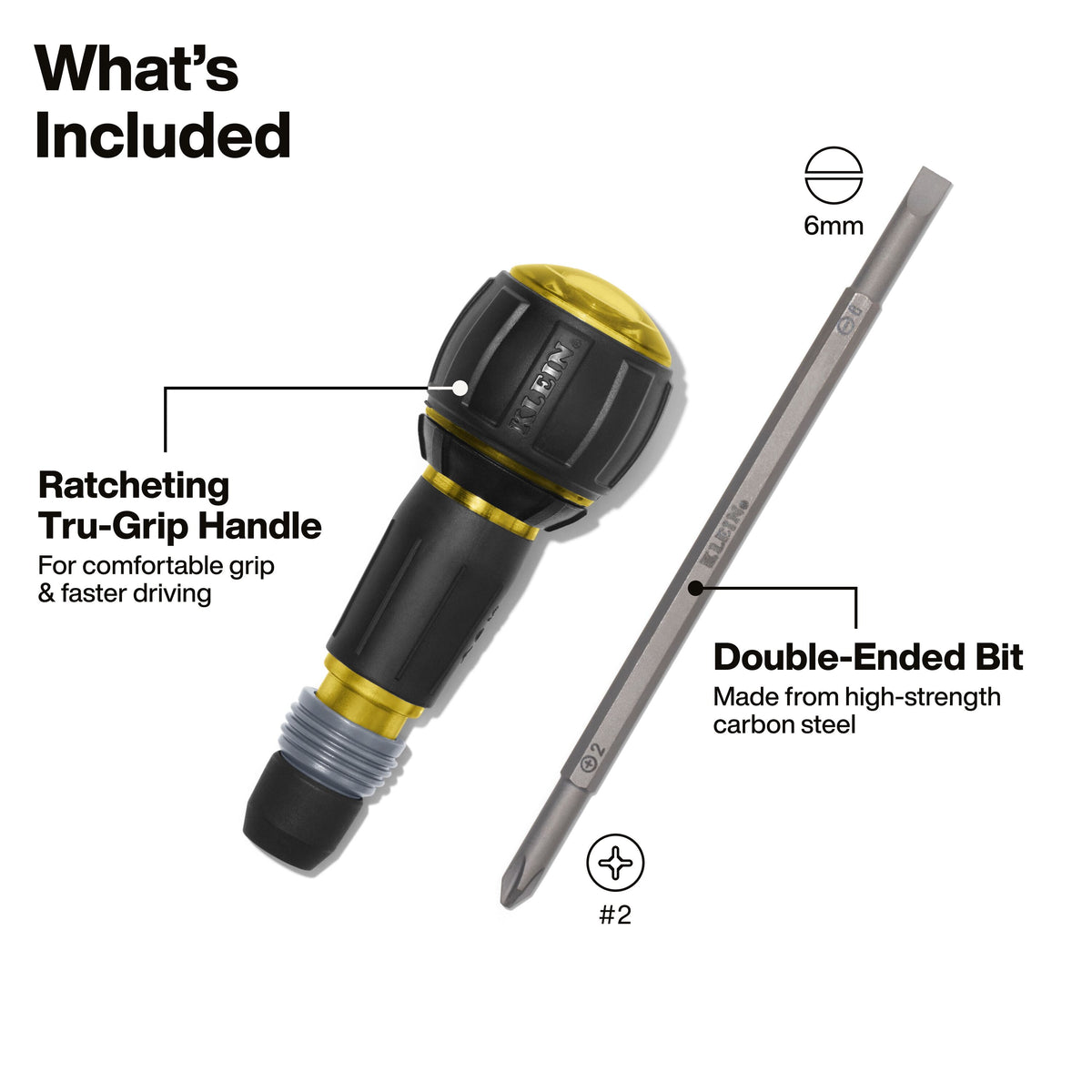 Klein Tools 32960ARCHT ratcheting handle