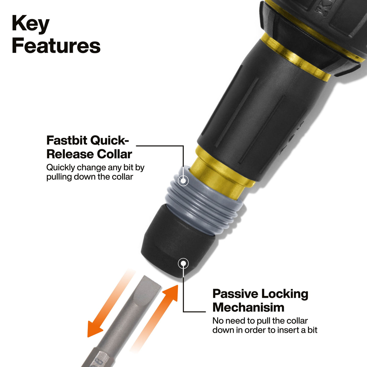 Klein Tools 32960ARCHT Fastbit collar