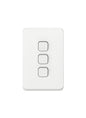 Clipsal Iconic Range - Light Switches + Power Points (GPO) + More - Vivid White