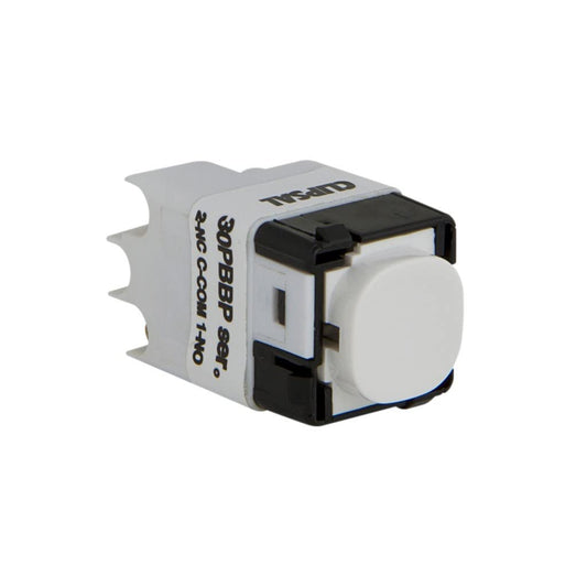 Clipsal 30PBBP-WE 30 Series Momentary Push Button Switch Mechanism 16A White