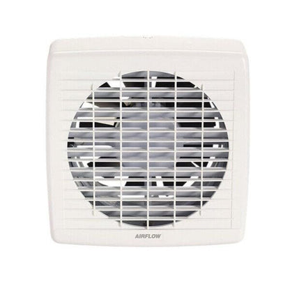 Clipsal 7107A Airflow Performance 190mm window mount pull cord exhaust fan, white