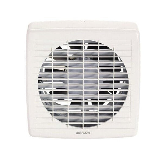 Clipsal 7107A Airflow Performance Window Mount Pull Cord Exhaust Fan 190mm White
