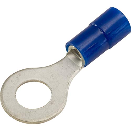 Cabac RT2-6 Insulated Ring Terminal Blue M6 Stud 1-2.5mm - 50 Pack