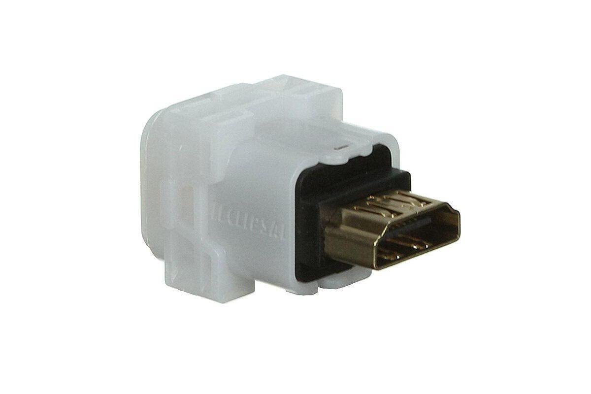 Clipsal 40HDMIS-TN Iconic HDMI 1.4 Female Straight Adaptor Mechanism