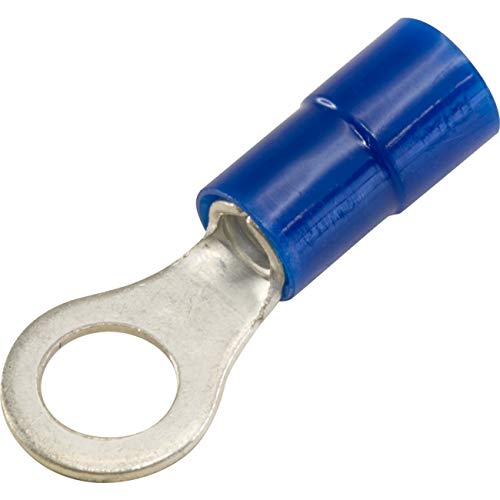 Cabac RT2-5 Insulated Ring Terminal Blue M5 Stud 1-2.5mm - 100 Pack