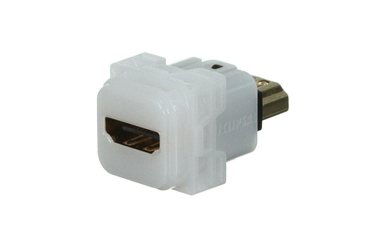 Clipsal 40HDMIS-TN Iconic HDMI 1.4 Female Straight Adaptor Mechanism