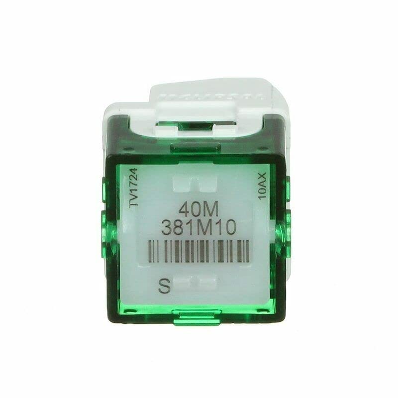 Clipsal 40M Iconic 1-Way/2-Way Switch Mechanism 10AX 250V Vivid White