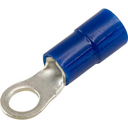 Cabac RT2-4 Insulated Ring Terminal Blue M4 Stud 1-2.5mm - 100 Pack