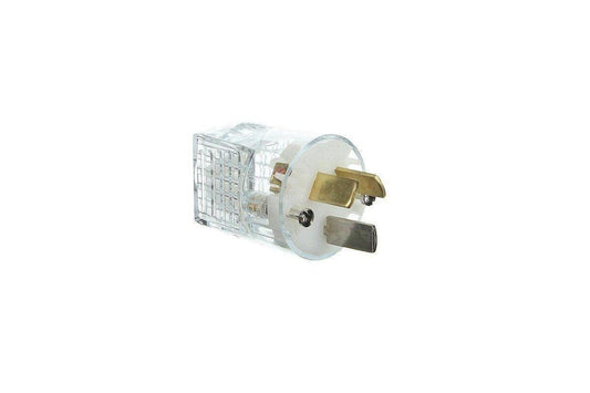 Clipsal 1439/20 3 Pin Plug Top 20A 250V Transparent