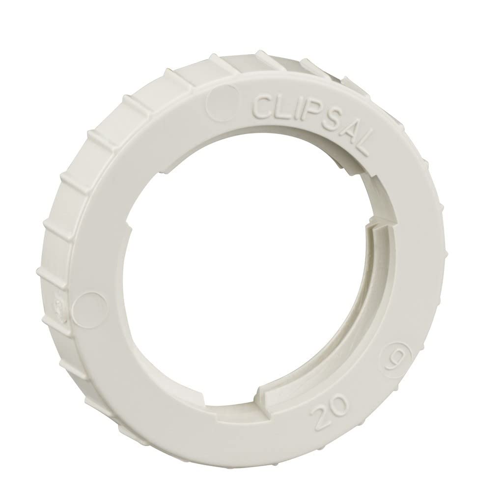 Clipsal 260/25 PVC Conduit Screwed Lock Ring 25mm Grey