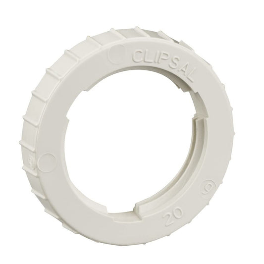 Clipsal 260/25 PVC Conduit Screwed Lock Ring 25mm Grey