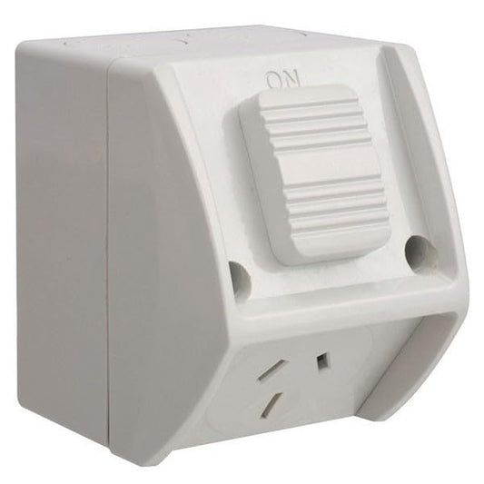 Tradesave IP53 Single GPO Weatherproof Outlet TSWPGPO1