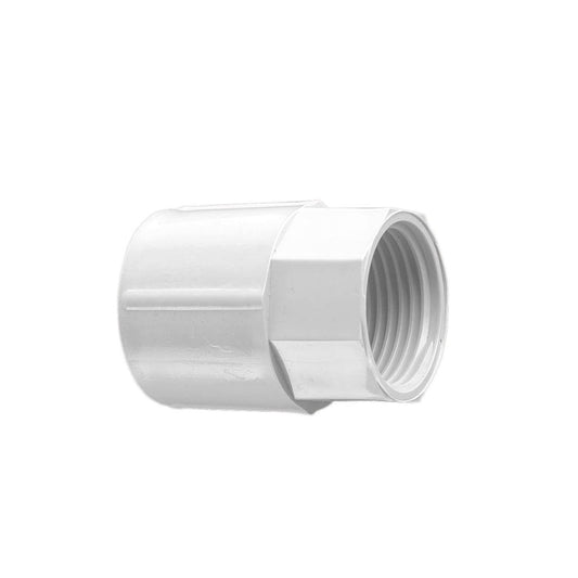 Clipsal 258/50 PVC Plain to Screwed Coupling 50mm Grey