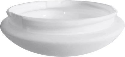 Brilliant 99988G05 - Replacement Glass Light Cover to Suit Tempest II Ceiling Fan, 197mm