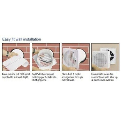 Clipsal 7108A Airflow Performance exhaust fan - image 3