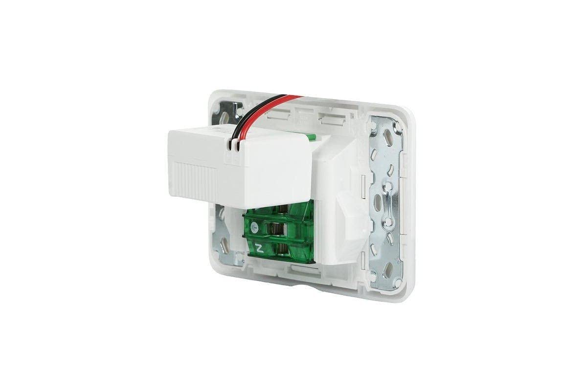 Clipsal 3025USB2-VW Iconic Twin Switched Socket with Dual USB Charger 10A Vivid White