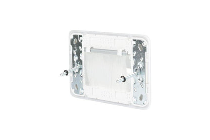 Clipsal 3040CEP-VW Iconic Cable Entry Plate Horizontal Mount Vivid White