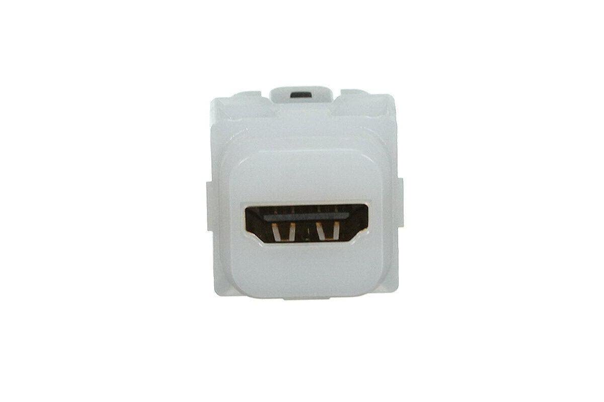 Clipsal 40HDMIS-TN Iconic HDMI 1.4 Female Straight Adaptor Mechanism
