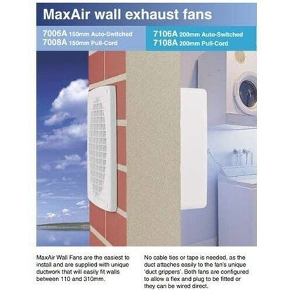 Clipsal 7108A Airflow Performance exhaust fan - image 2