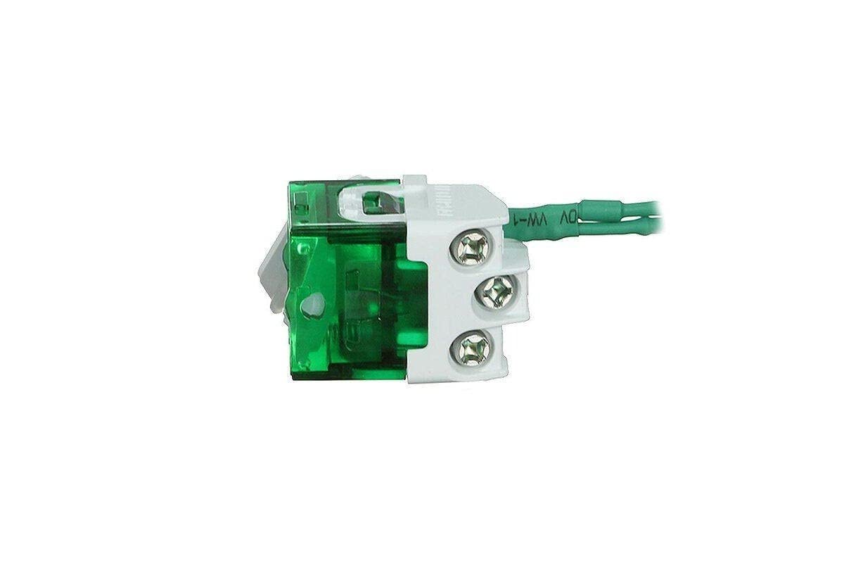 Clipsal 40MBPRL-VW Iconic LED Bell Press Return Switch Mechanism 10A 250V Vivid White