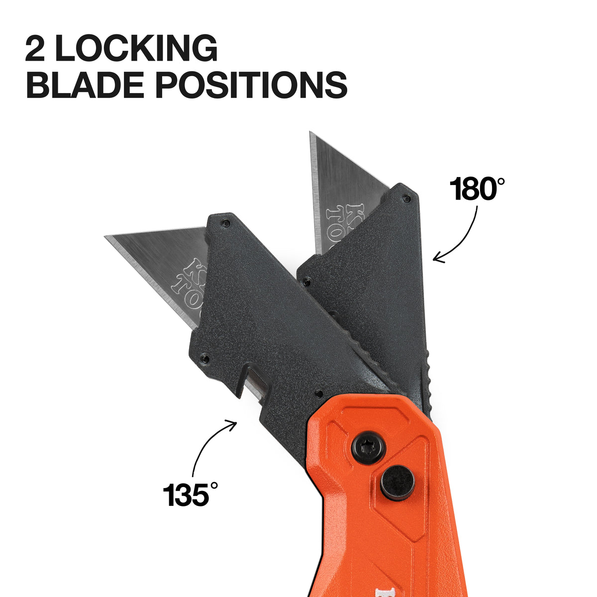 Klein A-44306 locking blade positions